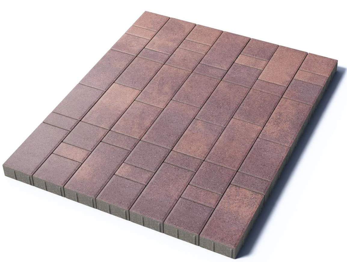 Тротуарная плитка Урбан, 60 мм, Капучино