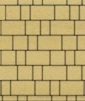 Тротуарная плитка Старый город, 60 мм, желтый