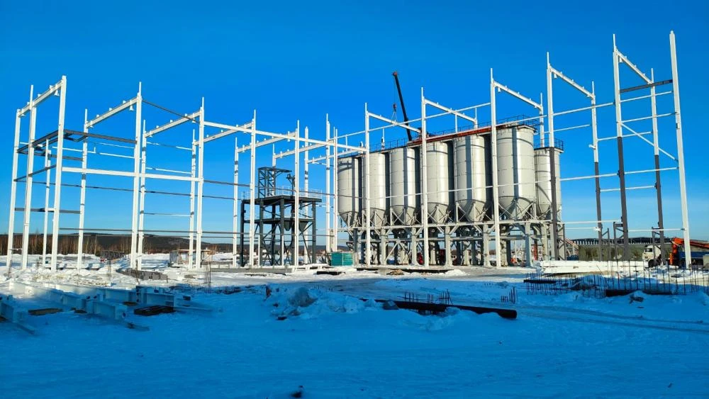 Ход строительства завода в Екатеринбурге март 2024 Ход строительства завода в Екатеринбурге март 2024