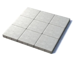 Купите квадратную гладкую белую тротуарную плитку от производителя «Поревит»