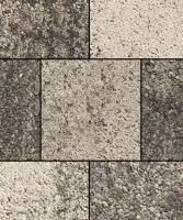 Тротуарная плитка Квадрат 500х500х60 мм, гранит, Антрацит