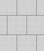 Тротуарная плитка Квадрат 400х400х60 мм, белый