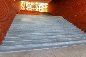 Купите квадратную гладкую белую тротуарную плитку от производителя «Поревит»