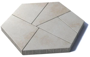 Тротуарная плитка Мозаика, 80 мм, Степняк