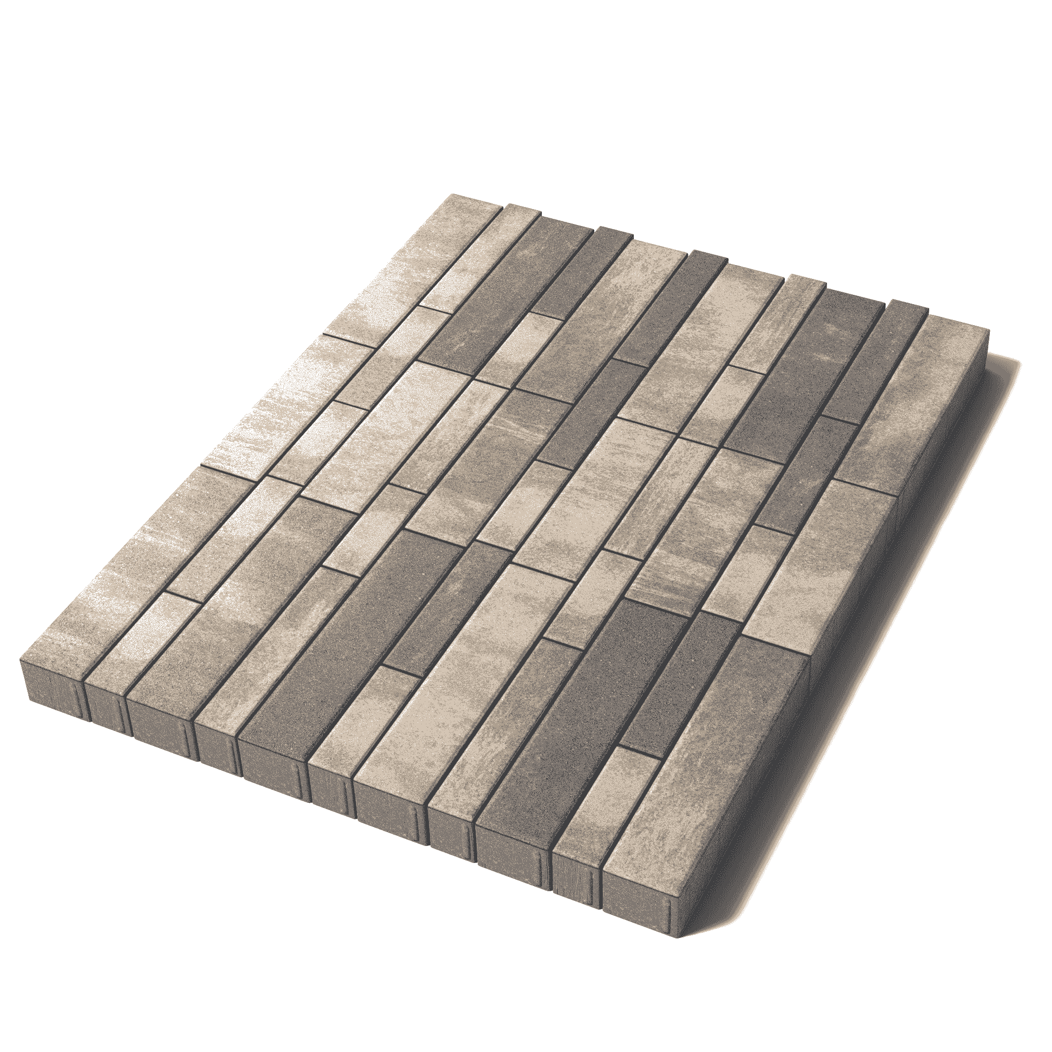 Тротуарная плитка Ригель, 80 мм, Доломит Тротуарная плитка Ригель, 80 мм, Доломит