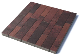 Тротуарная плитка Регата, 60 мм, гранит, Клинкер Тротуарная плитка Регата, 60 мм, гранит, Клинкер