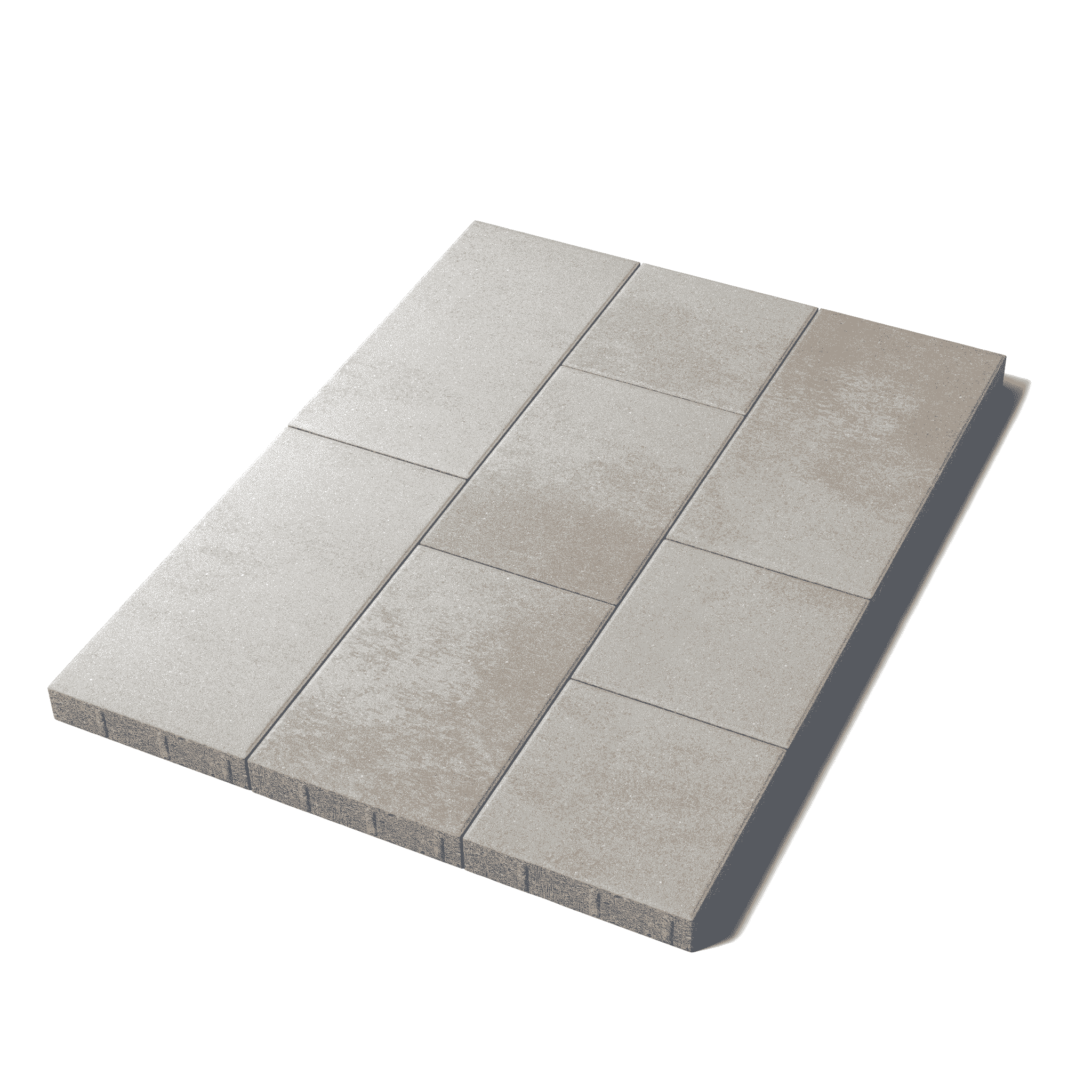 Тротуарная плитка Трио, 60 мм, Степняк Тротуарная плитка Трио, 60 мм, Степняк