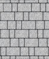 Тротуарная плитка Старый город, 40 мм, мрамор, белый с черным Тротуарная плитка Старый город, 40 мм, мрамор, белый с черным