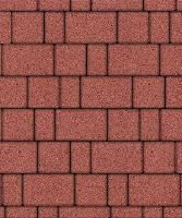 Тротуарная плитка Старый город, 80 мм, красный Тротуарная плитка Старый город, 80 мм, красный