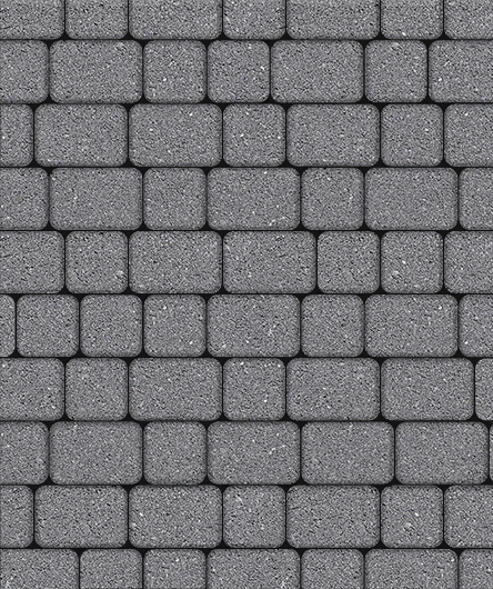 Тротуарная плитка Классико, 40 мм, серый Тротуарная плитка Классико, 40 мм, серый