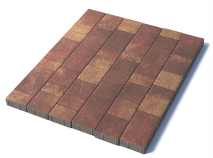 Тротуарная плитка Старый город, 60 мм, гранит, Осень Тротуарная плитка Старый город, 60 мм, гранит, Осень