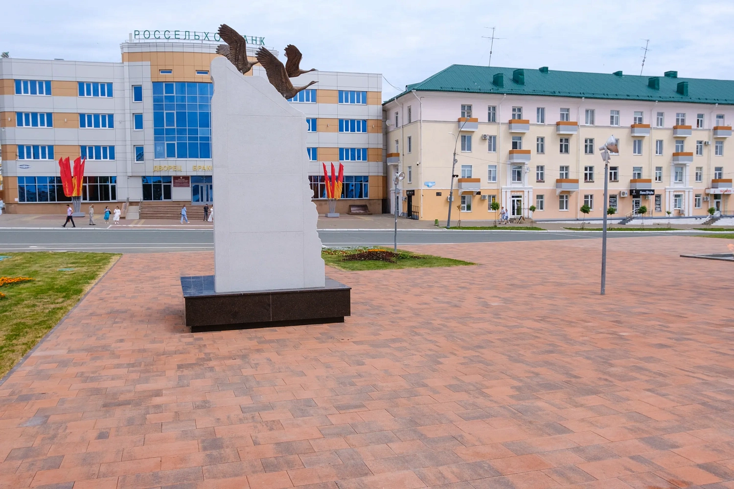 Площадь Победы в Саранске (Республика Мордовия)