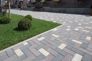 Купите тротуарную плитку Б.2.П.8 гладкая коричневая Купите тротуарную плитку Б.2.П.8 гладкая коричневая