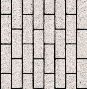 Облицовочный порядовочный вибропрессованный кирпич, мрамор, белый