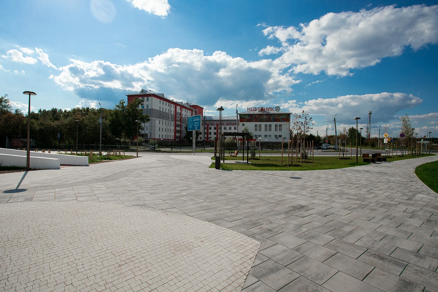 Сквер Медицинских работников в Тюмени