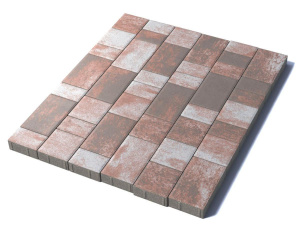 Тротуарная плитка Старый город, 40 мм, Клен