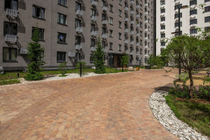 Тротуарная плитка Классико Б.1.КО.6 гладкий листопад, осень Тротуарная плитка Классико Б.1.КО.6 гладкий листопад, осень