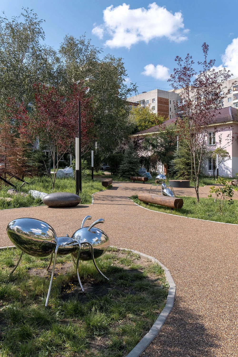 Сквер Отрядов мэра в Тюмени