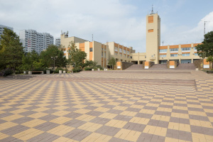 Купите тротуарную плитку Б.2.П.8 гладкая желтая Купите тротуарную плитку Б.2.П.8 гладкая желтая